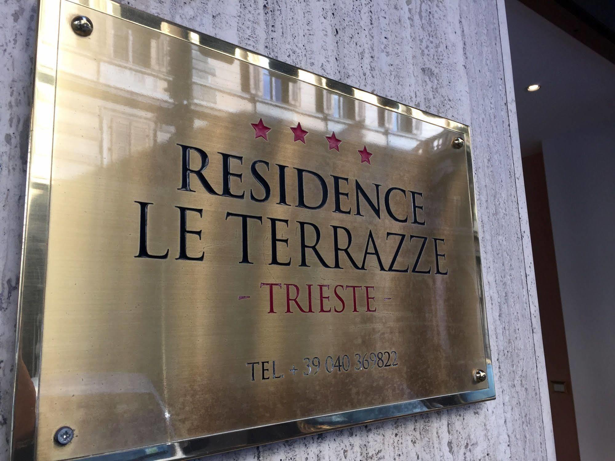 Residence Le Terrazze Триест Экстерьер фото